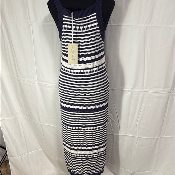 Joie Striped Knit Maxi Dress Size M - Picture 4 of 6